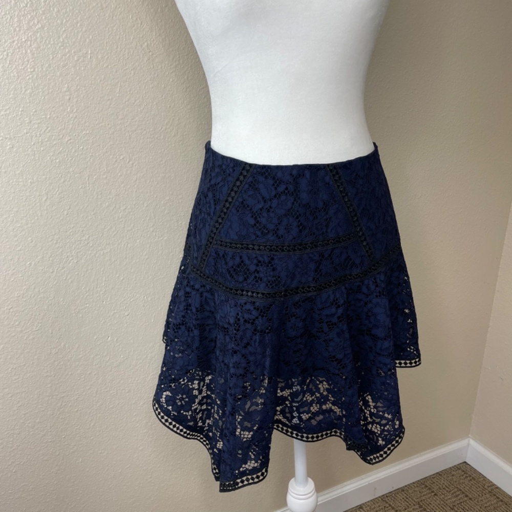 NWT Veronica Beard~ Aura Asymmetrical Skirt ~ Size 4